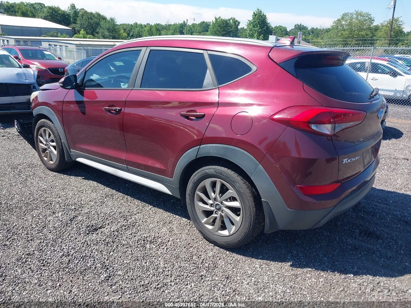 2017 Hyundai Tucson VIN KM8J33A46HU512988 IAAI salvage auction — FRONT END, Salvage (South Carolina), sold $1,500 on 2026-07-28 (photo 3)
