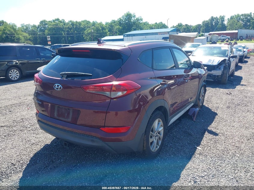 2017 Hyundai Tucson VIN KM8J33A46HU512988 IAAI salvage auction — FRONT END, Salvage (South Carolina), sold $1,500 on 2026-07-28 (photo 4)