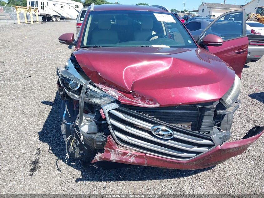 2017 Hyundai Tucson VIN KM8J33A46HU512988 IAAI salvage auction — FRONT END, Salvage (South Carolina), sold $1,500 on 2026-07-28 (photo 6)