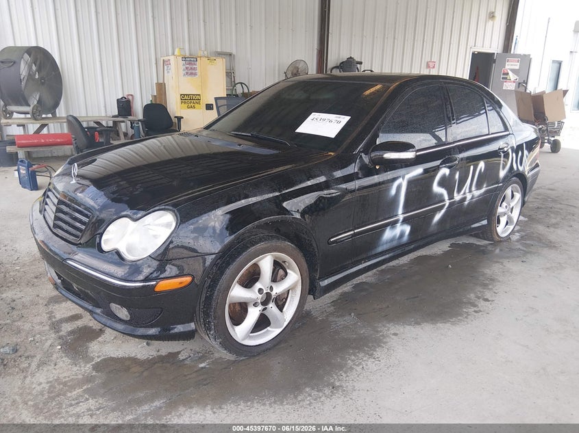 2006 Mercedes-benz C class VIN WDBRF52H46A911326 IAAI salvage auction — LEFT SIDE, Repossession Paperwork (Georgia), sold $25 on 2026-07-29 (photo 2)