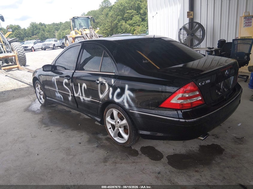 2006 Mercedes-benz C class VIN WDBRF52H46A911326 IAAI salvage auction — LEFT SIDE, Repossession Paperwork (Georgia), sold $25 on 2026-07-29 (photo 3)