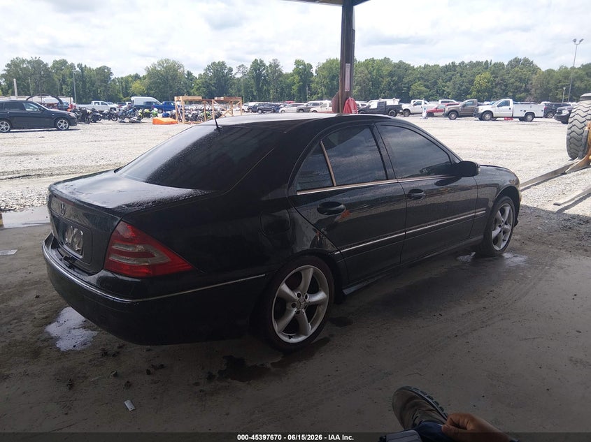 2006 Mercedes-benz C class VIN WDBRF52H46A911326 IAAI salvage auction — LEFT SIDE, Repossession Paperwork (Georgia), sold $25 on 2026-07-29 (photo 4)