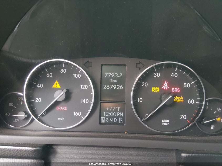 2006 Mercedes-benz C class VIN WDBRF52H46A911326 IAAI salvage auction — LEFT SIDE, Repossession Paperwork (Georgia), sold $25 on 2026-07-29 (photo 7)