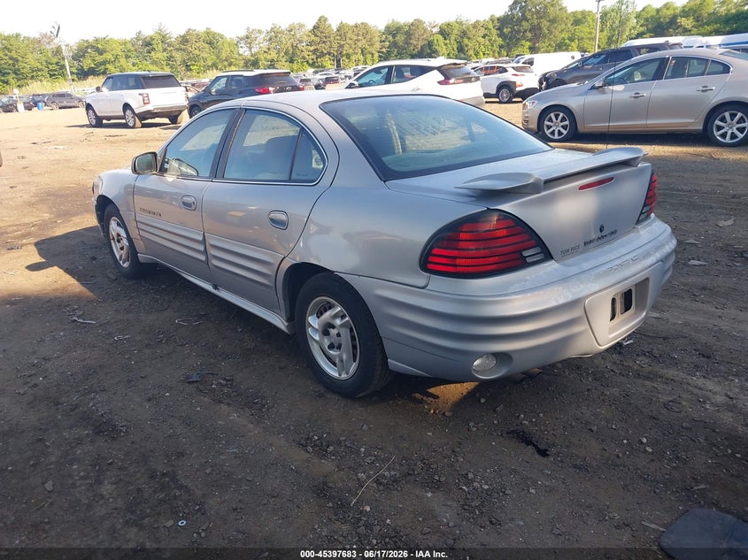 2000 Pontiac Grand am VIN 1G2NE52T2YM854721 IAAI salvage auction — NORMAL WEAR, Clear (New York), sold $425 on 2026-07-07 (photo 3)