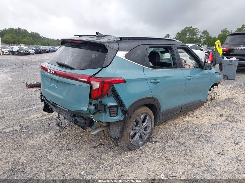 2024 Kia Seltos VIN KNDEU2AA1R7604156 IAAI salvage auction — RIGHT FRONT, Certificate Of Destruction (Florida), sold $1,850 on 2026-07-30 (photo 4)