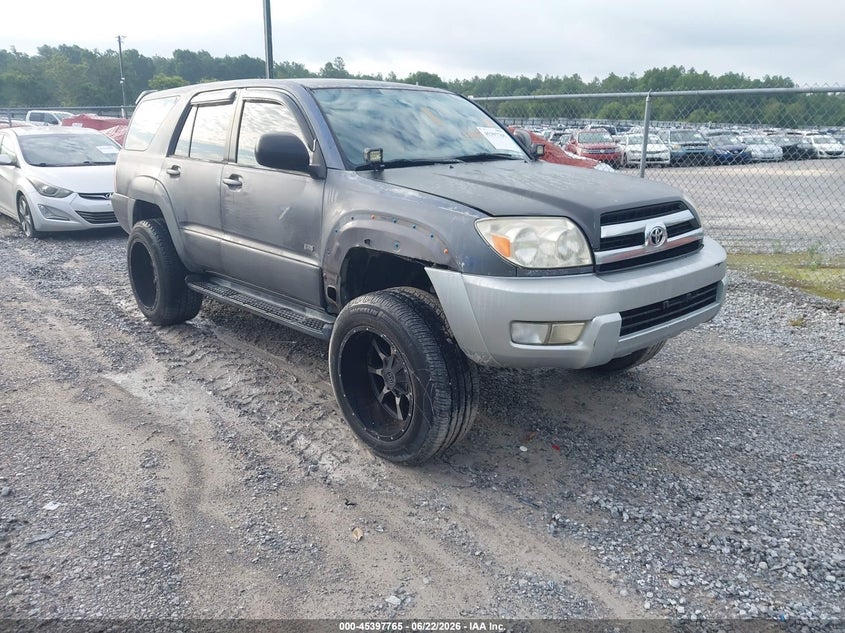 2005 Toyota 4runner VIN JTEZU14R750047474 IAAI salvage auction — NORMAL WEAR, Clear (Florida), sold $2,450 on 2026-07-09 (photo 1)