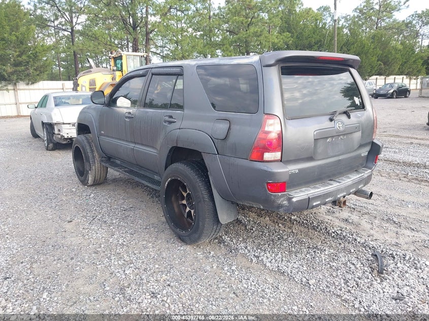2005 Toyota 4runner VIN JTEZU14R750047474 IAAI salvage auction — NORMAL WEAR, Clear (Florida), sold $2,450 on 2026-07-09 (photo 3)
