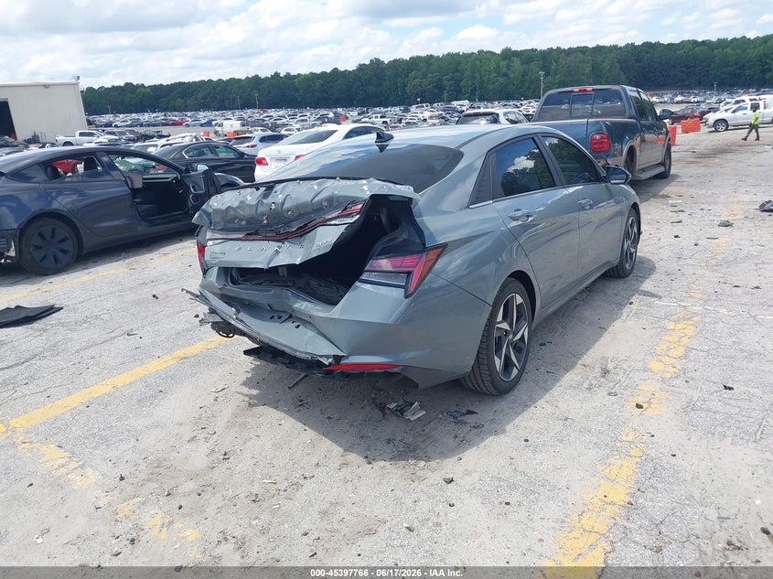 2022 Hyundai VIN KMHLN4AJ4NU029784 IAAI salvage auction — REAR END, Salvage (Georgia), sold $4,050 on 2026-07-29 (photo 4)