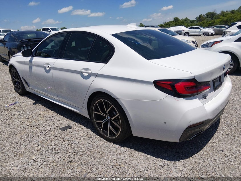 2021 BMW VIN WBA53BH02MWX09395 IAAI salvage auction — FRONT END, Salvage (Tennessee), sold $19,850 on 2026-07-09 (photo 3)