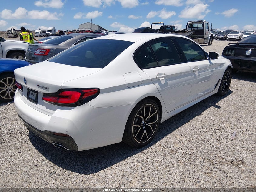 2021 BMW VIN WBA53BH02MWX09395 IAAI salvage auction — FRONT END, Salvage (Tennessee), sold $19,850 on 2026-07-09 (photo 4)