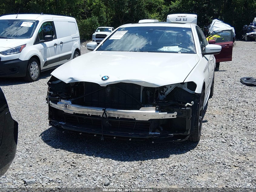 2021 BMW VIN WBA53BH02MWX09395 IAAI salvage auction — FRONT END, Salvage (Tennessee), sold $19,850 on 2026-07-09 (photo 6)