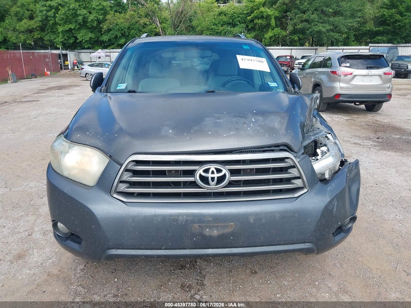 2010 Toyota Highlander VIN 5TDEK3EH0AS001146 IAAI salvage auction — FRONT END, Salvage (Texas), sold $2,025 on 2026-07-30 (photo 6)