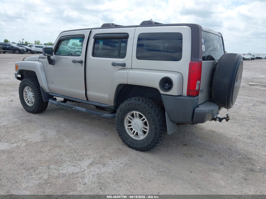 2006 Hummer H3 VIN 5GTDN136468297303 IAAI salvage auction — NORMAL WEAR, Original (Texas), sold $975 on 2026-07-09 (photo 3)