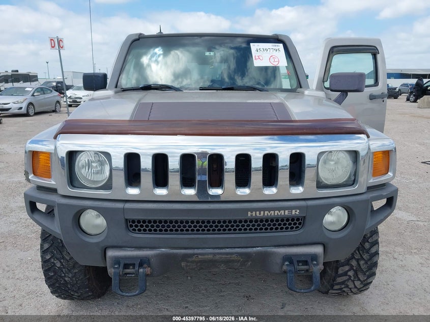 2006 Hummer H3 VIN 5GTDN136468297303 IAAI salvage auction — NORMAL WEAR, Original (Texas), sold $975 on 2026-07-09 (photo 6)