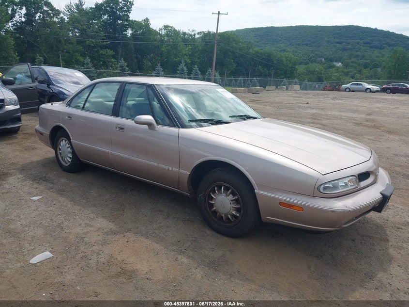 1998 Oldsmobile .88 VIN 1G3HN52K5W4856881 IAAI salvage auction — FRONT END, Clear (New Jersey), sold $600 on 2026-07-09 (photo 1)