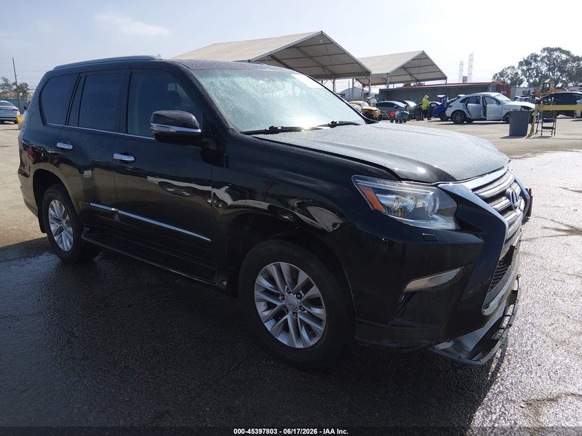 2015 Lexus Gx VIN JTJBM7FX3F5106820 IAAI salvage auction — LEFT FRONT, Salvage (California), sold $10,300 on 2026-07-22 (photo 1)
