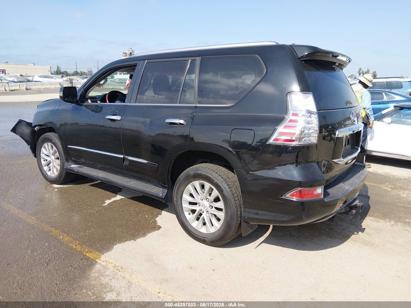 2015 Lexus Gx VIN JTJBM7FX3F5106820 IAAI salvage auction — LEFT FRONT, Salvage (California), sold $10,300 on 2026-07-22 (photo 3)