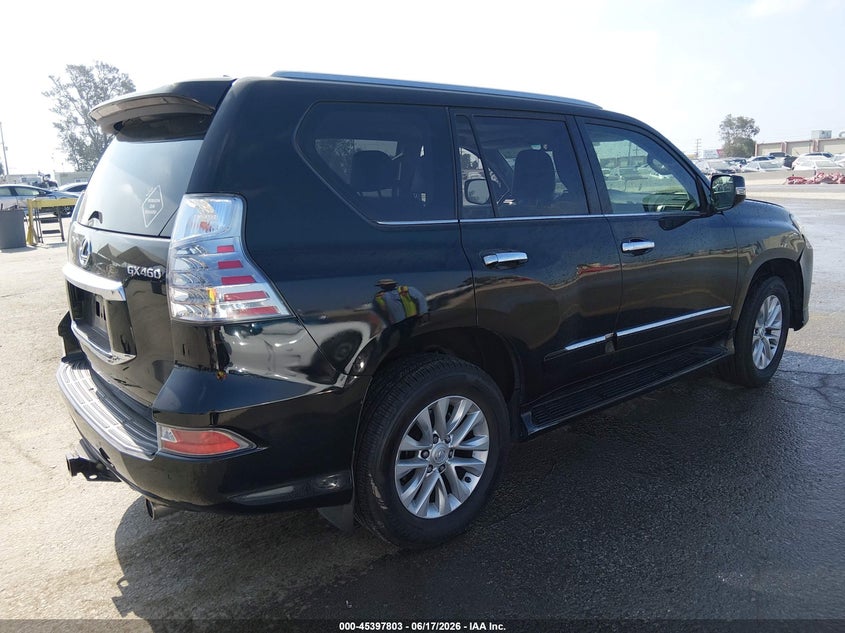 2015 Lexus Gx VIN JTJBM7FX3F5106820 IAAI salvage auction — LEFT FRONT, Salvage (California), sold $10,300 on 2026-07-22 (photo 4)