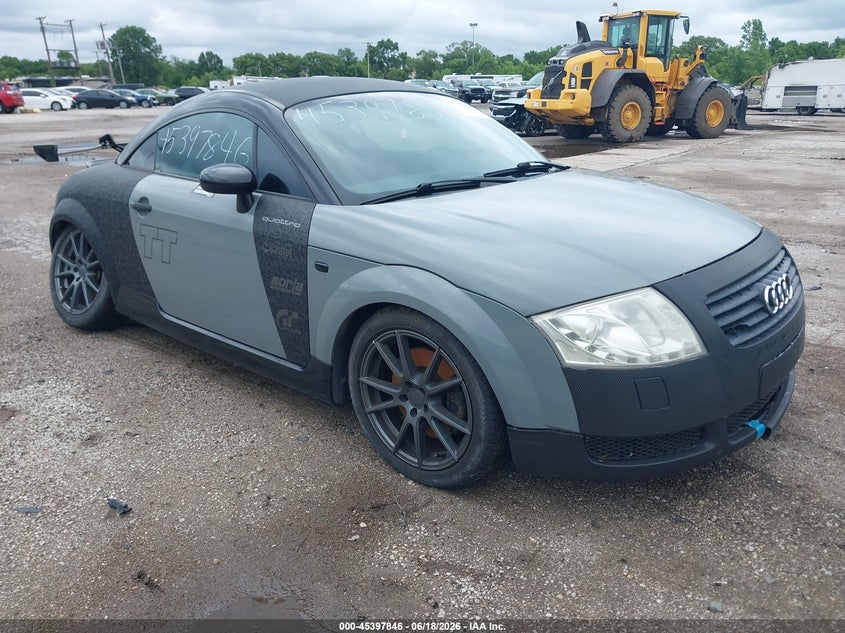 2002 Audi Tt VIN TRUWT28N321012496 IAAI salvage auction — SUSPENSION, Clear (Indiana), sold $1,050 on 2026-07-11 (photo 1)