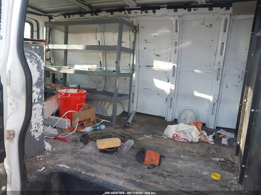 2007 Chevrolet Express 2500 VIN 1GCGG25V271240391 IAAI salvage auction — SIDE, Salvage Certificate (California), sold $1,150 on 2026-07-10 (photo 8)