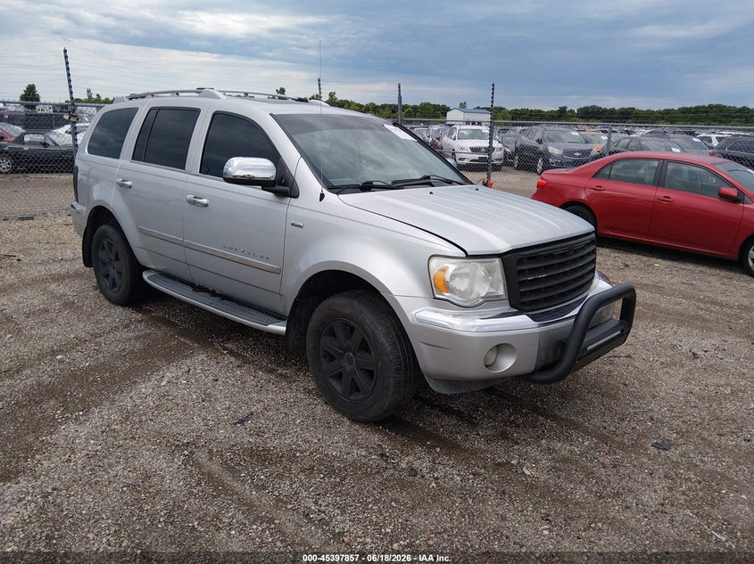 2008 Chrysler Aspen VIN 1A8HW58288F122501 IAAI salvage auction — NORMAL WEAR, Clear (Illinois), sold $425 on 2026-07-08 (photo 1)