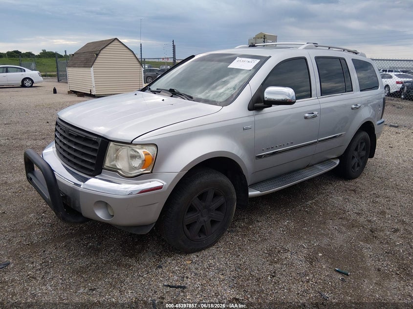 2008 Chrysler Aspen VIN 1A8HW58288F122501 IAAI salvage auction — NORMAL WEAR, Clear (Illinois), sold $425 on 2026-07-08 (photo 2)