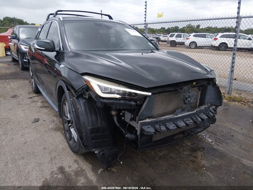 2019 Infiniti Qx50 VIN 3PCAJ5M18KF100224 IAAI salvage auction — FRONT END, Salvage Title, sold $2,550 on 2026-07-26 (photo 1)