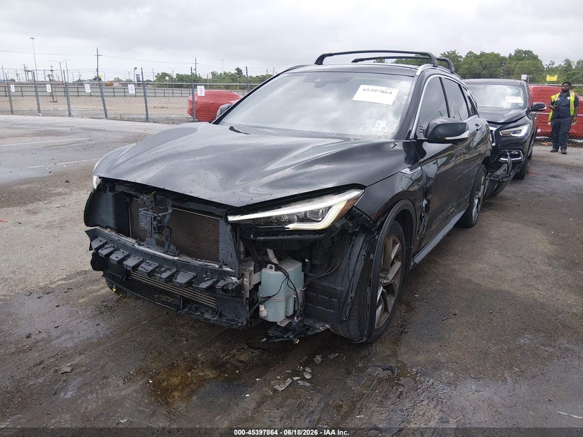 2019 Infiniti Qx50 VIN 3PCAJ5M18KF100224 IAAI salvage auction — FRONT END, Salvage Title, sold $2,550 on 2026-07-26 (photo 2)