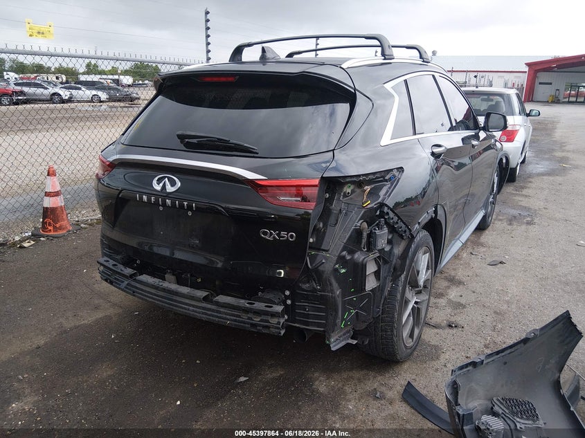 2019 Infiniti Qx50 VIN 3PCAJ5M18KF100224 IAAI salvage auction — FRONT END, Salvage Title, sold $2,550 on 2026-07-26 (photo 4)