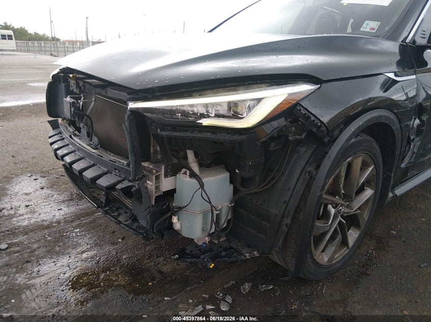 2019 Infiniti Qx50 VIN 3PCAJ5M18KF100224 IAAI salvage auction — FRONT END, Salvage Title, sold $2,550 on 2026-07-26 (photo 6)