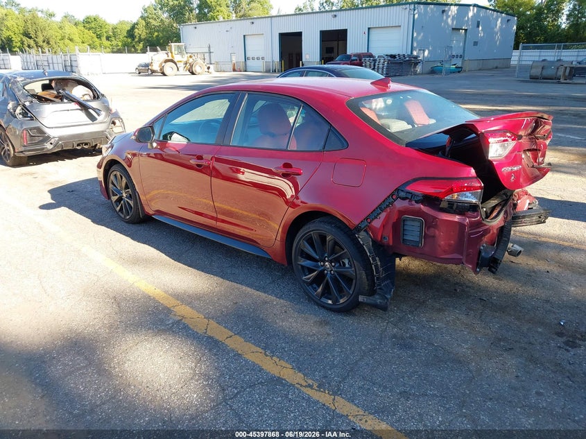 2023 Toyota Corolla VIN 5YFS4MCE2PP161459 IAAI salvage auction — REAR END, Clear (Michigan), sold $8,650 on 2026-07-13 (photo 3)