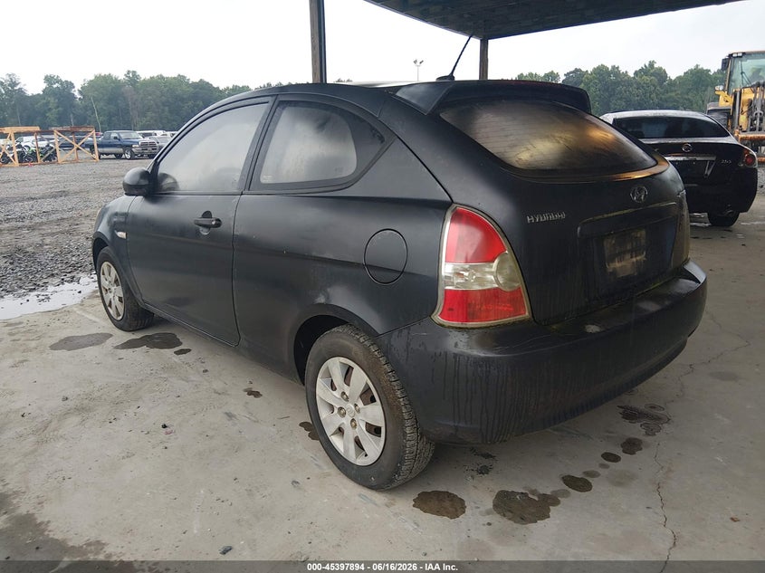 2009 Hyundai Accent VIN KMHCM36C49U125606 IAAI salvage auction — NORMAL WEAR, Clear (Georgia), sold $275 on 2026-07-29 (photo 3)