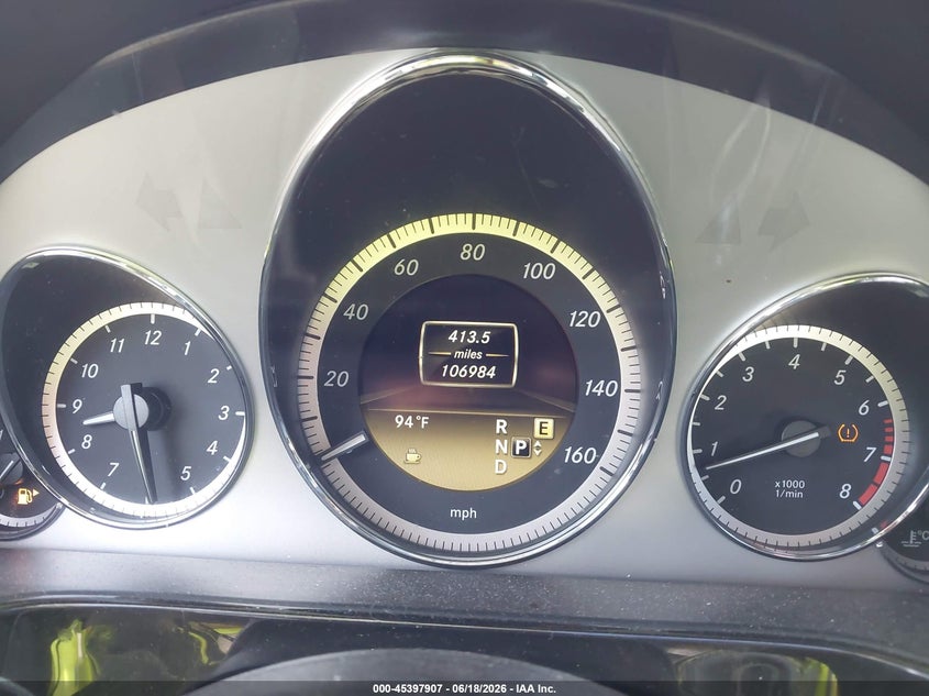 2012 Mercedes-benz E-klasse VIN WDDHF5KB1CA524274 IAAI salvage auction — REAR END, Wait Title, sold $2,050 on 2026-08-15 (photo 7)