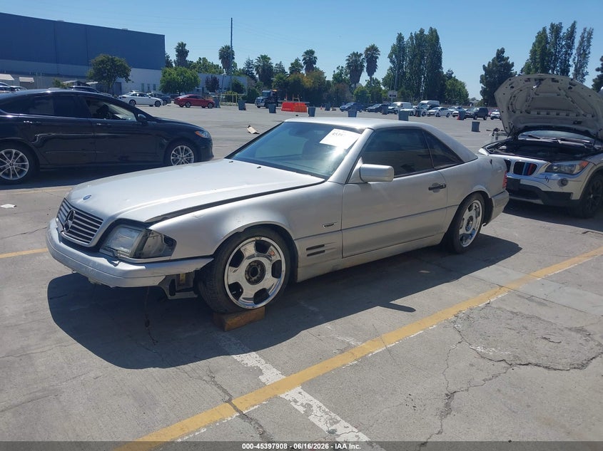 1998 Mercedes-benz Sl-class VIN WDBFA67F9WF152657 IAAI salvage auction — FRONT END, Salvage (California), sold $1,200 on 2026-07-29 (photo 2)