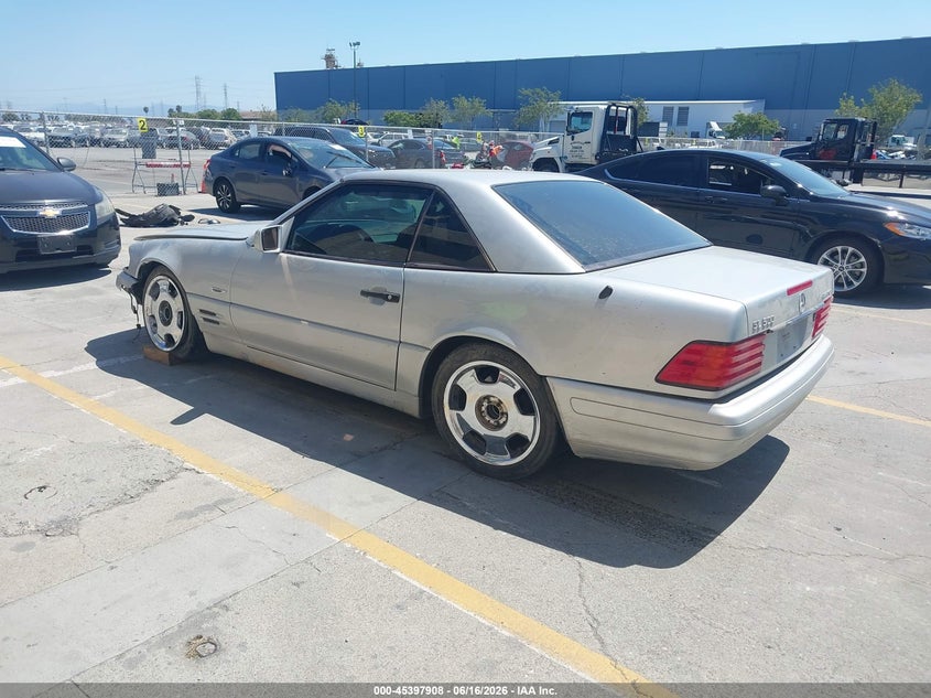 1998 Mercedes-benz Sl-class VIN WDBFA67F9WF152657 IAAI salvage auction — FRONT END, Salvage (California), sold $1,200 on 2026-07-29 (photo 3)