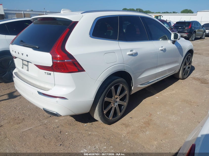 2020 Volvo Xc60 VIN YV4102DLXL1559894 IAAI salvage auction — WATER/FLOOD, Clear (Oklahoma), sold $7,500 on 2026-09-03 (photo 4)