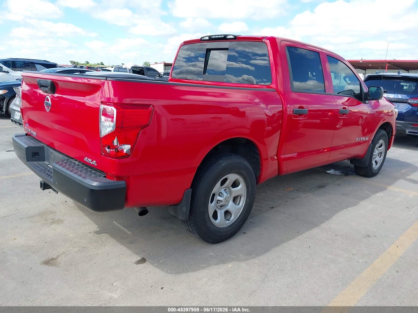 2020 Nissan TITAN VIN 1N6AA1ECXLN509429 IAAI salvage auction — UNKNOWN, Salvage (Texas), sold $5,400 on 2026-07-23 (photo 4)