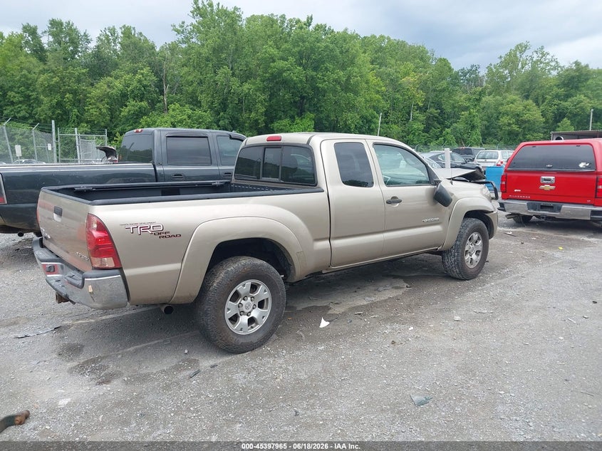2005 Toyota Tacoma VIN 5TEUU42N75Z014989 IAAI salvage auction — FRONT END, Salvage (Virginia), sold $5,600 on 2026-07-16 (photo 4)
