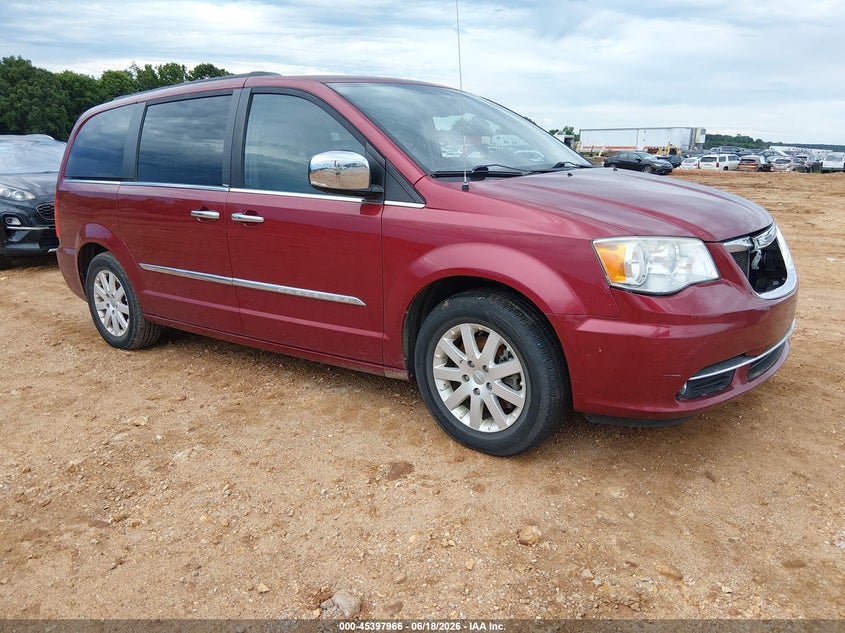 2012 Chrysler Town & country VIN 2C4RC1CG8CR412240 IAAI salvage auction — NORMAL WEAR, Clear (Missouri), sold $375 on 2026-07-27 (photo 1)