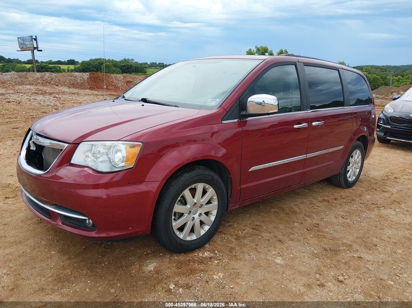 2012 Chrysler Town & country VIN 2C4RC1CG8CR412240 IAAI salvage auction — NORMAL WEAR, Clear (Missouri), sold $375 on 2026-07-27 (photo 2)