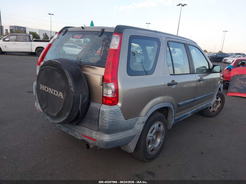 2005 Honda Cr-v VIN JHLRD685X5C002409 IAAI salvage auction — RIGHT FRONT, Salvage Certificate (California), sold $925 on 2026-07-17 (photo 4)