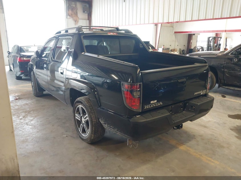 2014 Honda Ridgeline VIN 5FPYK1F75EB003029 IAAI salvage auction — RIGHT SIDE, Salvage (Texas), sold $3,025 on 2026-07-08 (photo 3)