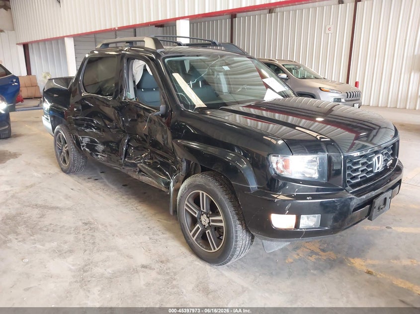 2014 Honda Ridgeline VIN 5FPYK1F75EB003029 IAAI salvage auction — RIGHT SIDE, Salvage (Texas), sold $3,025 on 2026-07-08 (photo 6)