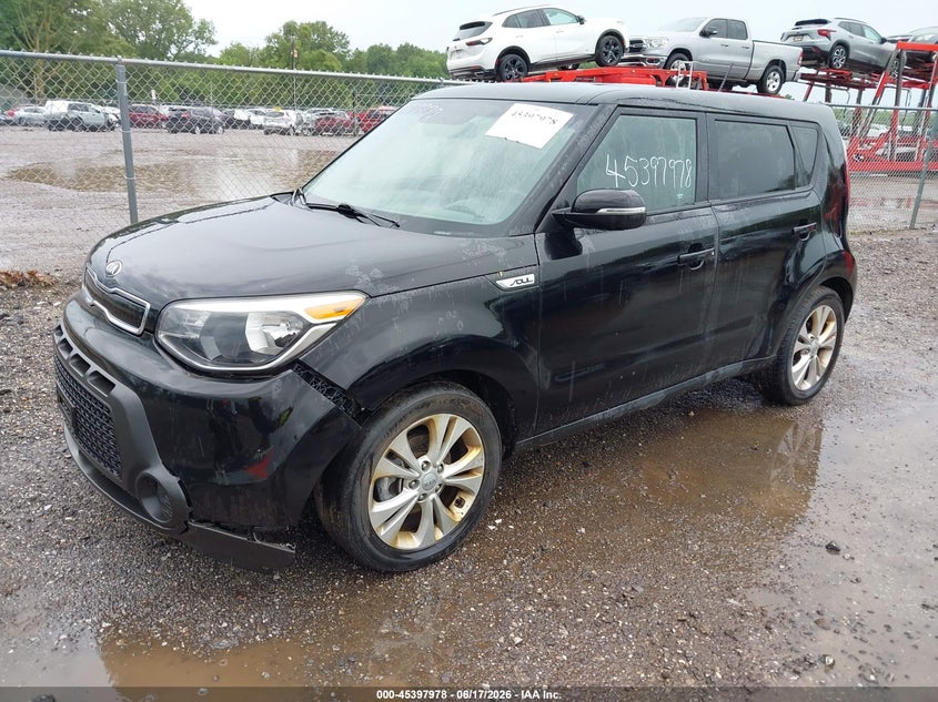 2014 Kia Soul VIN KNDJP3A52E7093601 IAAI salvage auction — FRONT END, Clear (Indiana), sold $675 on 2026-07-28 (photo 2)