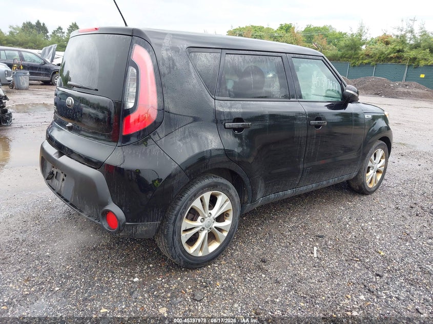 2014 Kia Soul VIN KNDJP3A52E7093601 IAAI salvage auction — FRONT END, Clear (Indiana), sold $675 on 2026-07-28 (photo 4)
