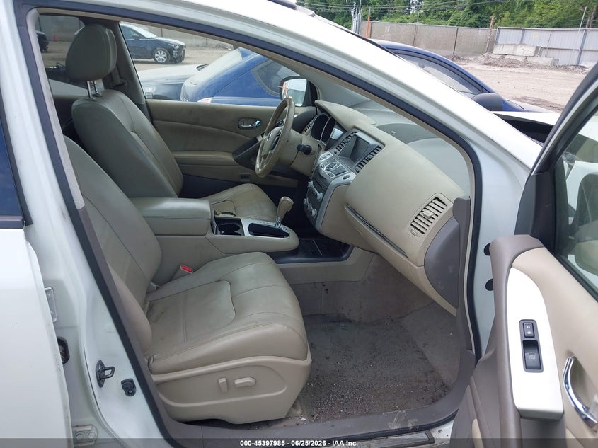 2012 Nissan Murano VIN JN8AZ1MW4CW207494 IAAI salvage auction — FRONT END, Salvage (Ohio), sold $25 on 2026-07-16 (photo 5)