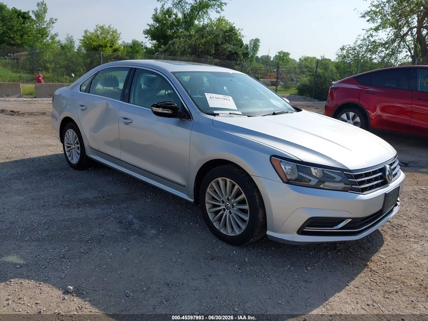 2017 Volkswagen Passat VIN 1VWBT7A31HC018712 IAAI salvage auction — SIDE, Clear (Wisconsin), sold $2,400 on 2026-07-09 (photo 1)
