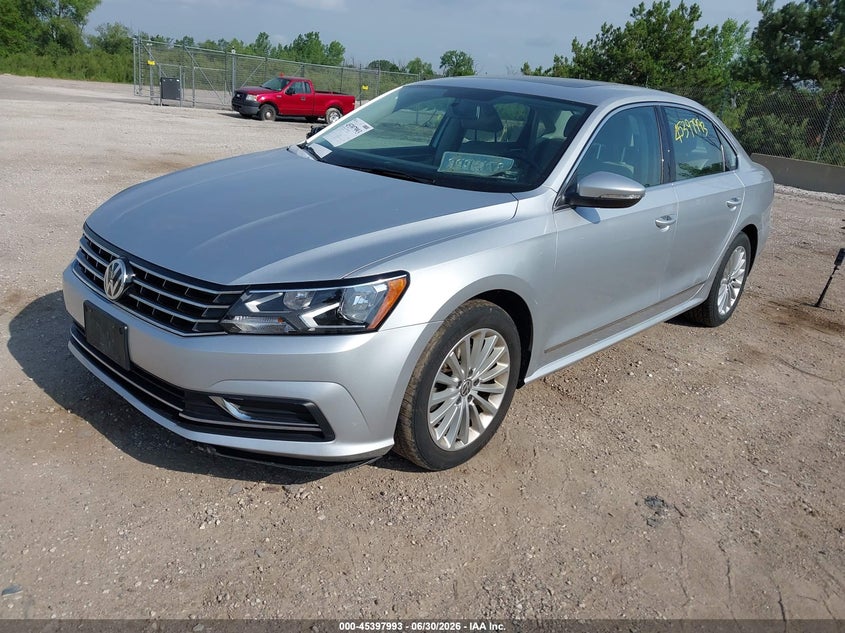 2017 Volkswagen Passat VIN 1VWBT7A31HC018712 IAAI salvage auction — SIDE, Clear (Wisconsin), sold $2,400 on 2026-07-09 (photo 2)