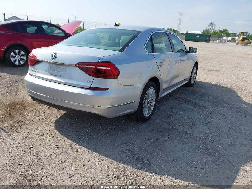2017 Volkswagen Passat VIN 1VWBT7A31HC018712 IAAI salvage auction — SIDE, Clear (Wisconsin), sold $2,400 on 2026-07-09 (photo 4)