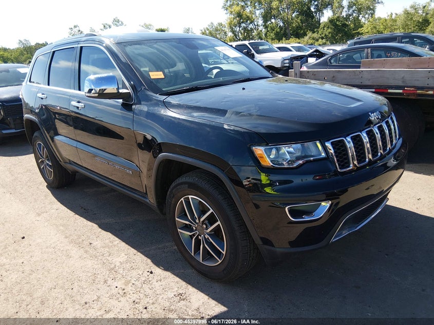 2021 Jeep Grand cherokee VIN 1C4RJFBG8MC622173 IAAI salvage auction — HAIL, Salvage Title, sold $8,900 on 2026-07-12 (photo 1)